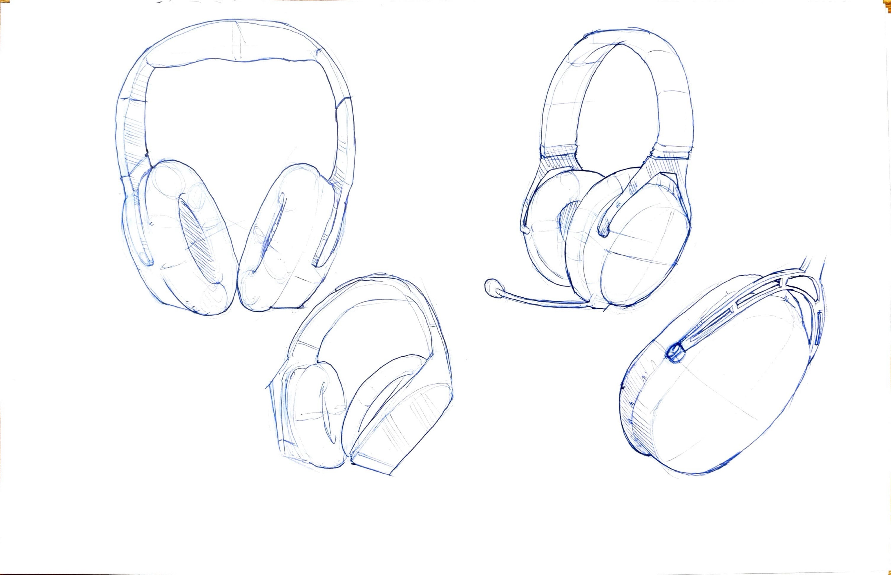 Headphones ID sketch 1