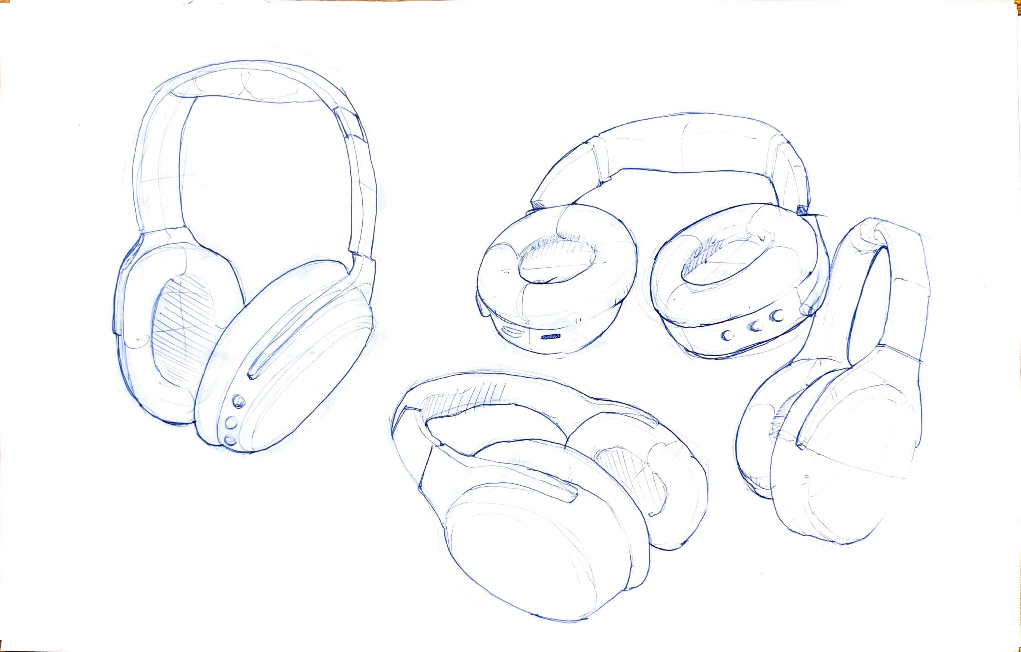 Headphones ID sketch 2
